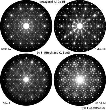 electron diffraction photos