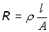 resistivity equation