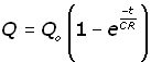 charging a capacitor - equation #1