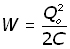 capacitor energy - equation #4