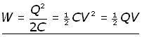 capacitor energy - equation #8