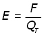 electric field strength - equation #2
