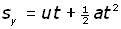 ion deflection - equation #2