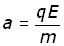 ion deflection - equation #6