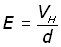 Hall Effect - equation #3