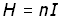 field strength H in terms of turns and current - equation #1