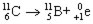 beta plus decay equation