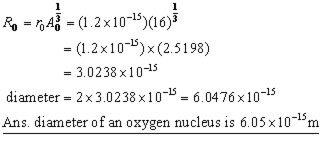 nuclear radius problem #01