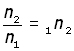 refractive index - equation #6