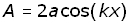 expression for amplitude in terms of position