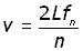 wave velocity