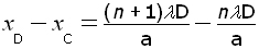 Young's Slits theory - equation #13