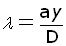 Young's Slits theory - equation #16