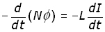 self induction equation #2