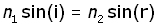 prism deviation - equation #11
